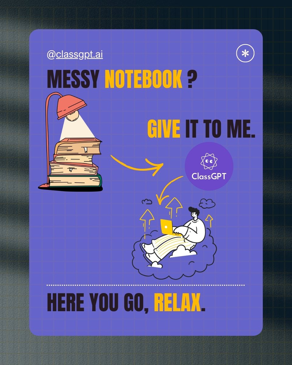 classgpt_ai's tweet image. Easy. Pizzy...

#ClassGPT #SmartLearning #AIforStudents #StudyProblems 
#EdTech #DigitalEducation #StudySmarter #StudentLife 
#UPSCPrep #StudyMotivation