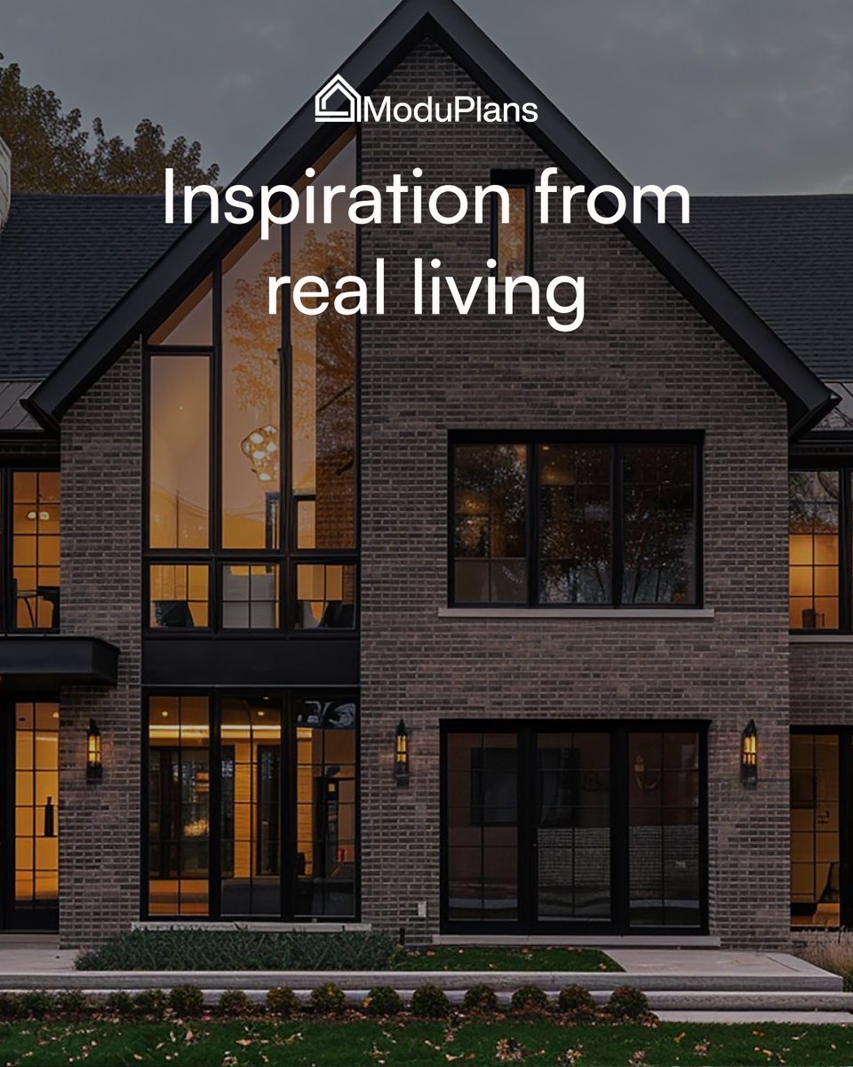moduplanscom's tweet photo. ◼️ Inspiration from real living! 

Choose ModuPlans for designs that reflect real lifestyles. Enjoy flexibility and expert guidance. 

Your home tells your story.  

#ModuPlans #HomeInspiration #RealLifeDesign #BuildYourStory https://t.co/xuWJ0JjlZy