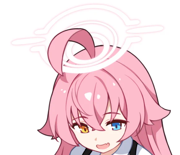 ここのヘイロー貫通アホ毛すきすぎて毎日真似してる