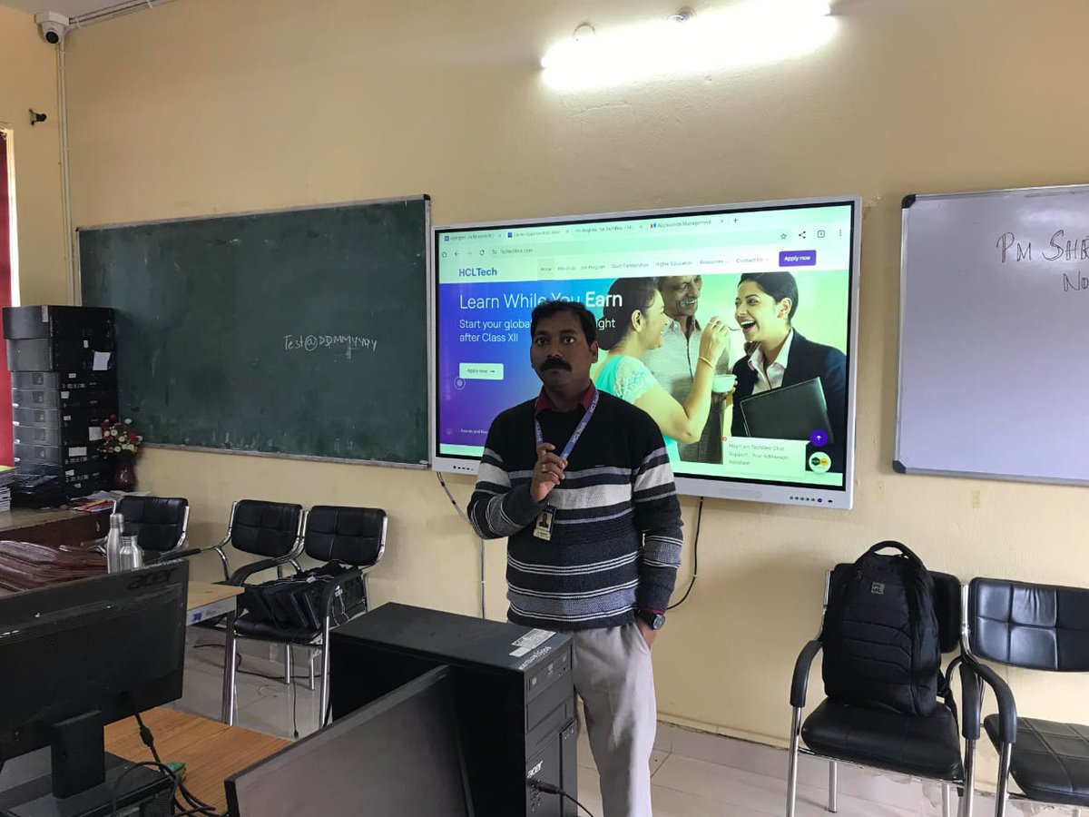 kv_iitkgp's tweet image. 📍 HCL TechBee Selection Test ✨
HCL will conduct the TechBee online selection test on 29th November at our Vidyalaya for Class XII. Students must complete all 7 application stages to qualify. #HCLTechBee #CareerProgram 
@EduMinOfIndia 
@KVS_HQ 
@kvsrokolkata