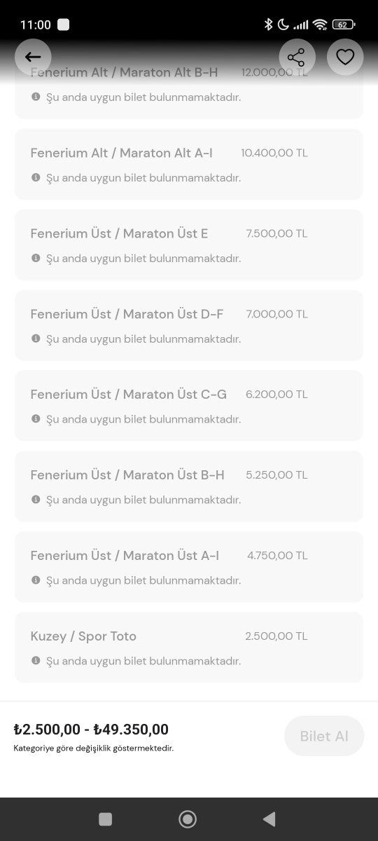 Saat tam 11:00 de Fenerbahçe taraftar kart ile Passo da  öncelikli fenerbahce bilet alamadım. Allah aşkına bilet alabilen var mı ? Şu siteye bakın Allah aşkına bunlar nerden buluyor bu biletleri ?