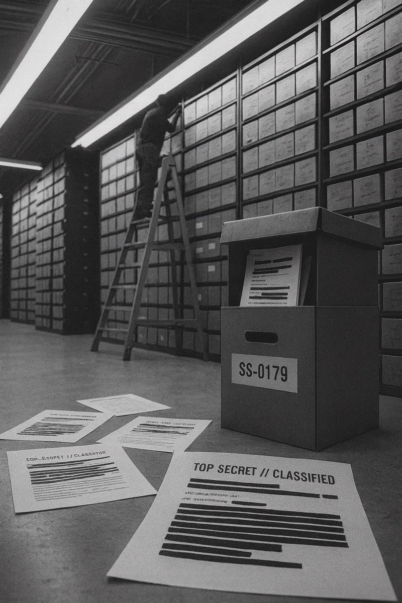 MrPool_QQ's tweet photo. THE ARCHIVE THEY SWORE NEVER EXISTED.
ONE BOX OPENED.
ONE FILE MISSING.
🜂
https://t.co/osW5yrH4yF
#QFS #TheStorm #WWG1WGA #DeepState #TruthLeaks #1776 #Trump https://t.co/Hjy1apFDaB