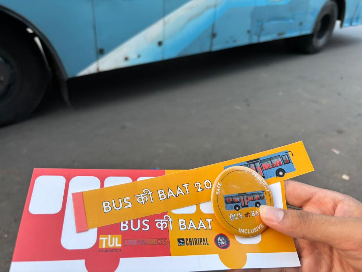 kumarmanish9's tweet photo. What a Saturday! 🚍✨  
Public transport enthusiasts including many first-timers on AMTS & BRTS,  came together to understand how #Ahmedabad moves.  

From lively interactions and Q&As to knowledge sharing and exciting prizes, #Baskibaat turned into a truly memorable experience.  

Thank you, Ahmedabad, for the incredible support.  

Organisers : @urbanvoicesin @theurblab @abhijitlokre 

Partners : @harapitara @ChiripalGroup 

Let’s create more sustainable transport champions.  @sanghaviharsh 

PS: due to my ongoing travel missed joining in person.