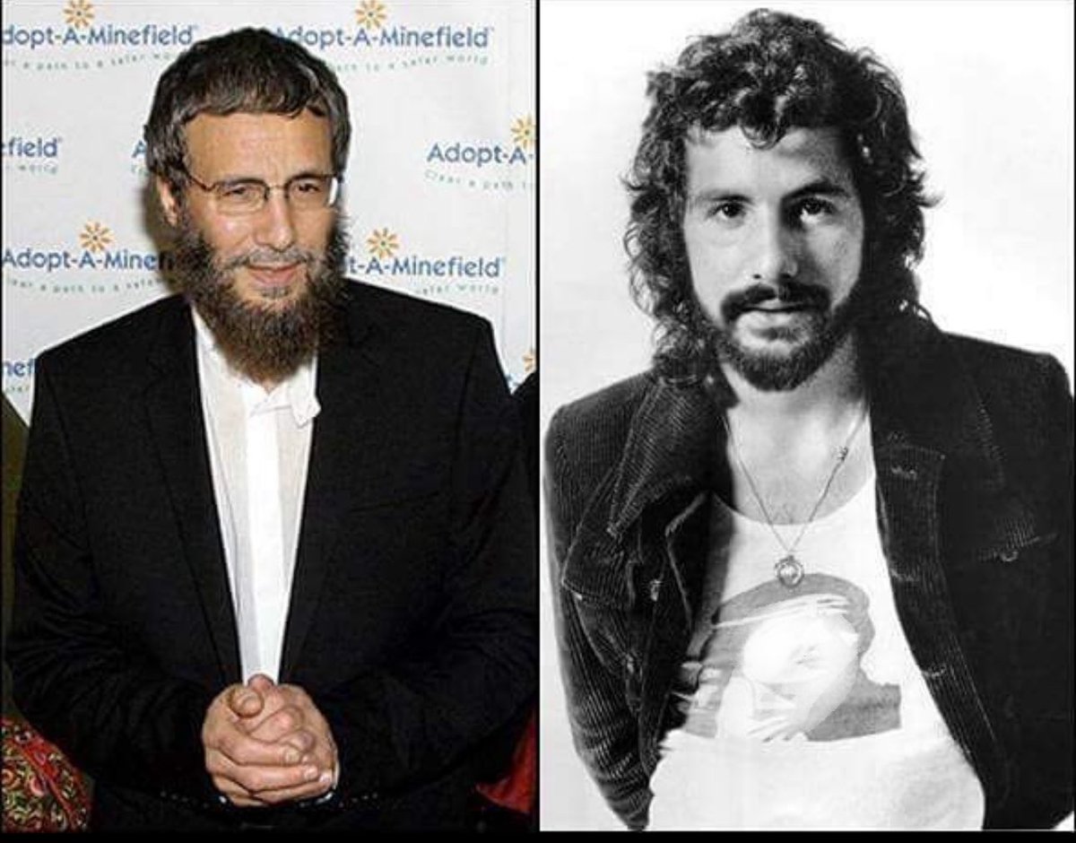 "كات ستيفنز" مطرب بريطاني شهير تجاوزت مبيعات أغانيه ٦٠ مليون نسخة، ثم هداه الله للإسلام في الثلاثين من عمره، وحول اسمه إلى "يوسف إسلام" يبلغ اليوم من العمر ٧٧ عاماً!
في إحدى سفرياته لتركيا، سأله أحد الصحفيين سؤالا بدا للوهلة الأولى "جريئا"، لكنه في الحقيقة كان ساذجًا حد