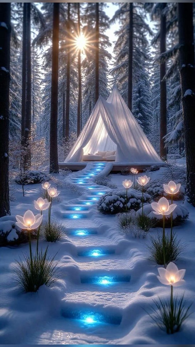 #vss365 #FoxProse <a href="/FoxProse/">Fox Prose</a> 

#Matters of the heart where love is its compass of tented dreams. Up the crystalized steps of snow  into whispered anticipation... it's own sin, for it drapes you in its gentle light  and commingling  in a symphony of delight where anything is