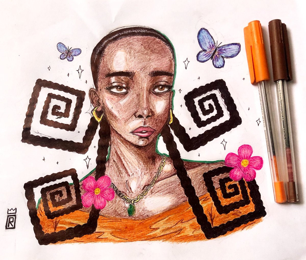 byramonade's tweet image. Drawing                    vs.               Reference