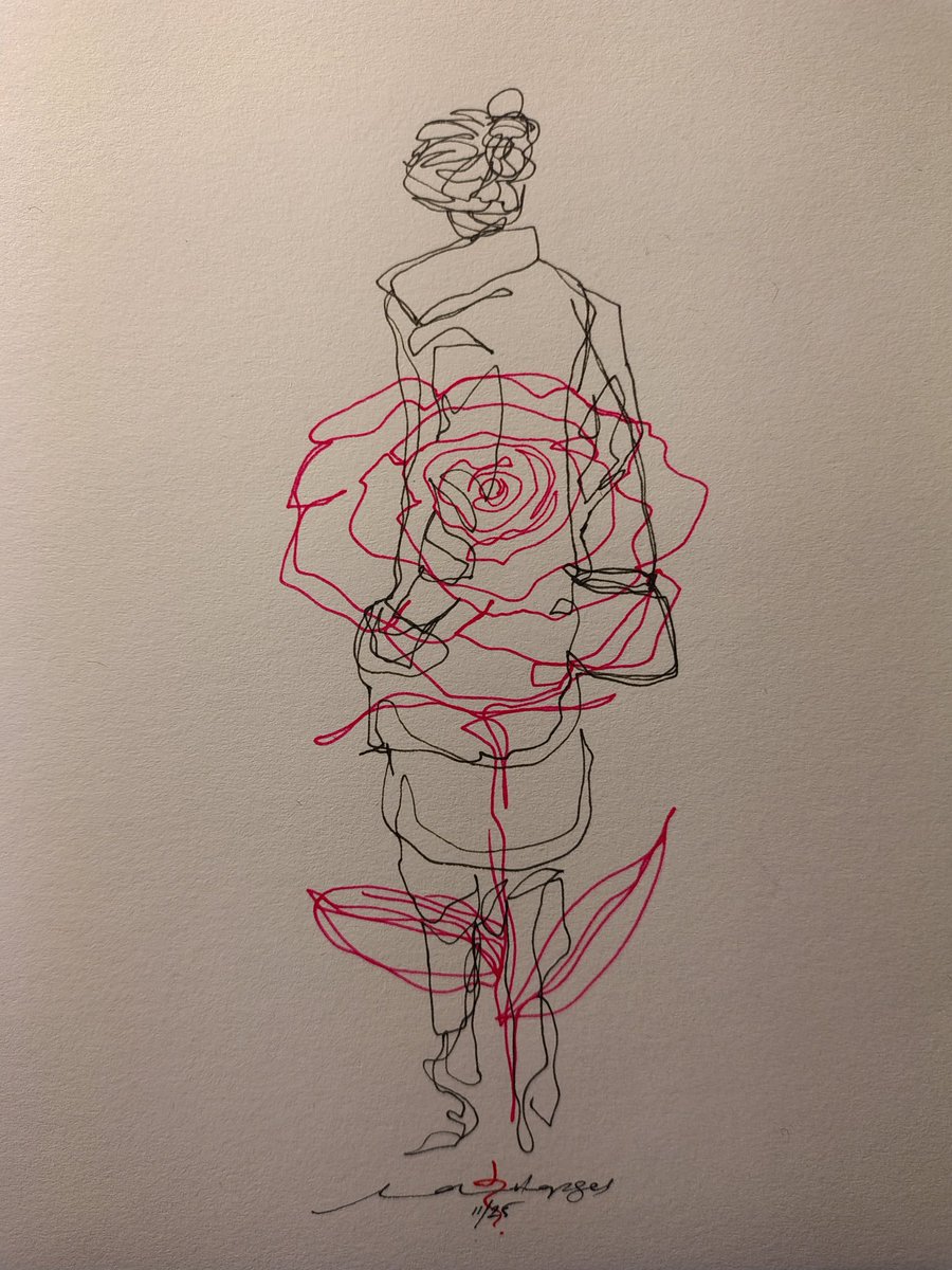 RevHappiness's tweet image. Another Time, Another Place, Another Opportunity To Be Lost and Forgotten 
Felt Pens on A5

#TheDrumAndPage
#ContinuousLineDrawing
#StaedtlerPens
#ArtlinePens