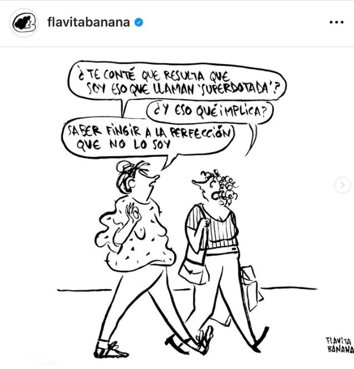 Sempre és bon moment per parlar de les #AltesCapacitats
Les noies detectades com a ACI són moltes menys comaprades amb els nois, perquè s'esforcen més per encaixar.