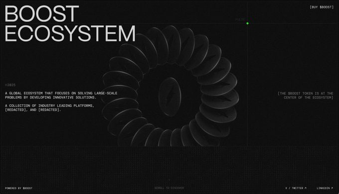 Celesweb3's tweet image. What @boostdotgg is doing with $BOOST feels like the early stages of something much bigger than a campaign platform.

It’s quietly becoming the coordination layer of Web3 connecting creators, users, and projects through one transparent reward system. Every action gets verified,…