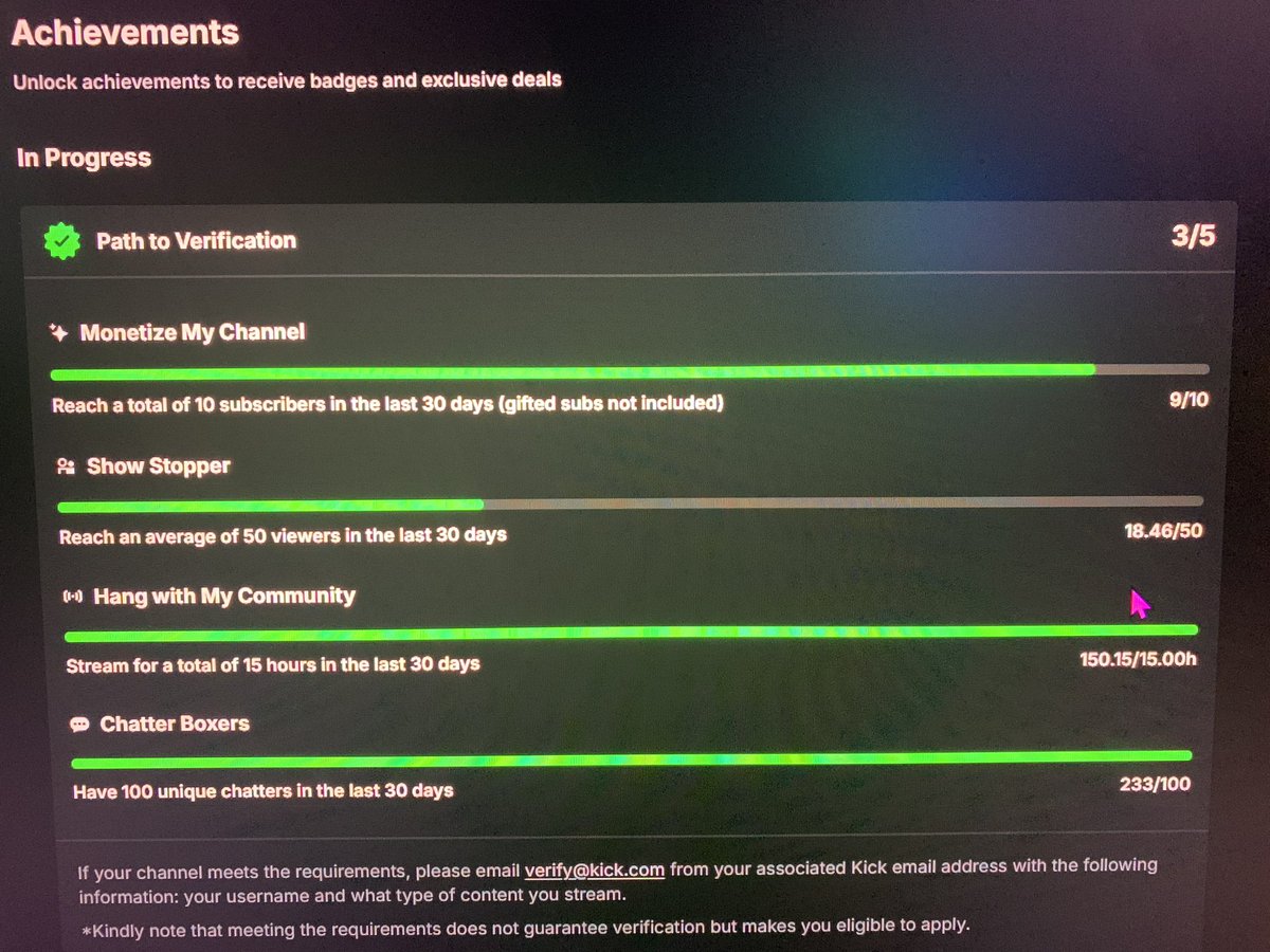 sShorty_sSlugga's tweet photo. We Got Some Ways To Go But I Know We Can Make It💪🏾💚
#GamerGirl #KickStreamer #Goals #VerificationGrind https://t.co/Gzo4NEAW05