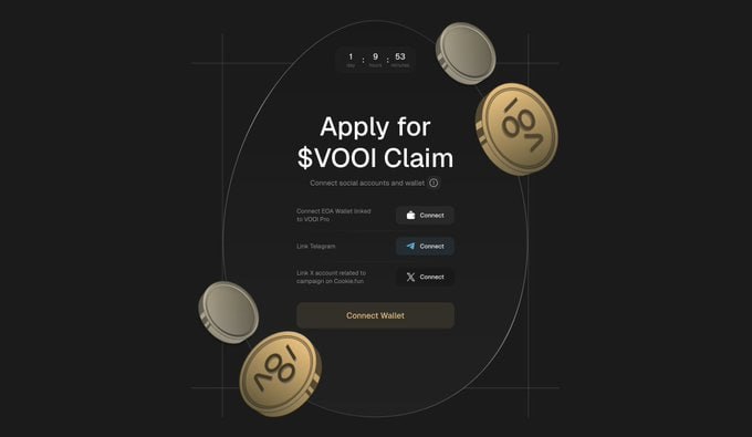 Celesweb3's tweet image. Heads up for anyone farming on @vooi_io the team just pushed back the Claim Apply cutoff, so there’s one more window to get your registration done if you missed it earlier.

New deadline: 23:59 UTC today.
After that, the door shuts for good.

And just to be clear: if you’re a…