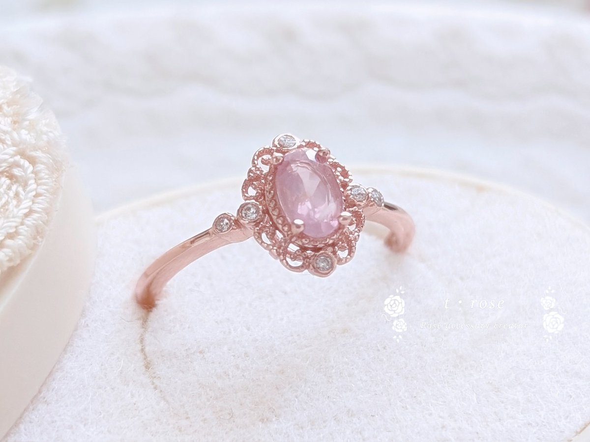 pinkrose発送休止中カート♡ 買っちゃった❤ 実はカート開くギリギリまでタンザナイトと迷ってた。