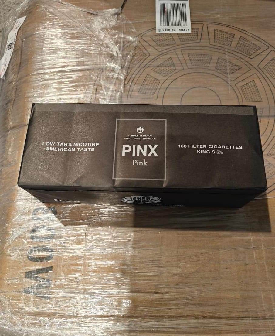 CISFHQrs's tweet image. CISF Foils Smuggled Cigarette Consignment at Hyderabad Airport.

On 28.11.2025, CISF vigilance team intercepted two Indian nationals at the arrival area of Hyderabad Airport after they were found loitering suspiciously with trolley bags and oversized cartons. Screening of their…