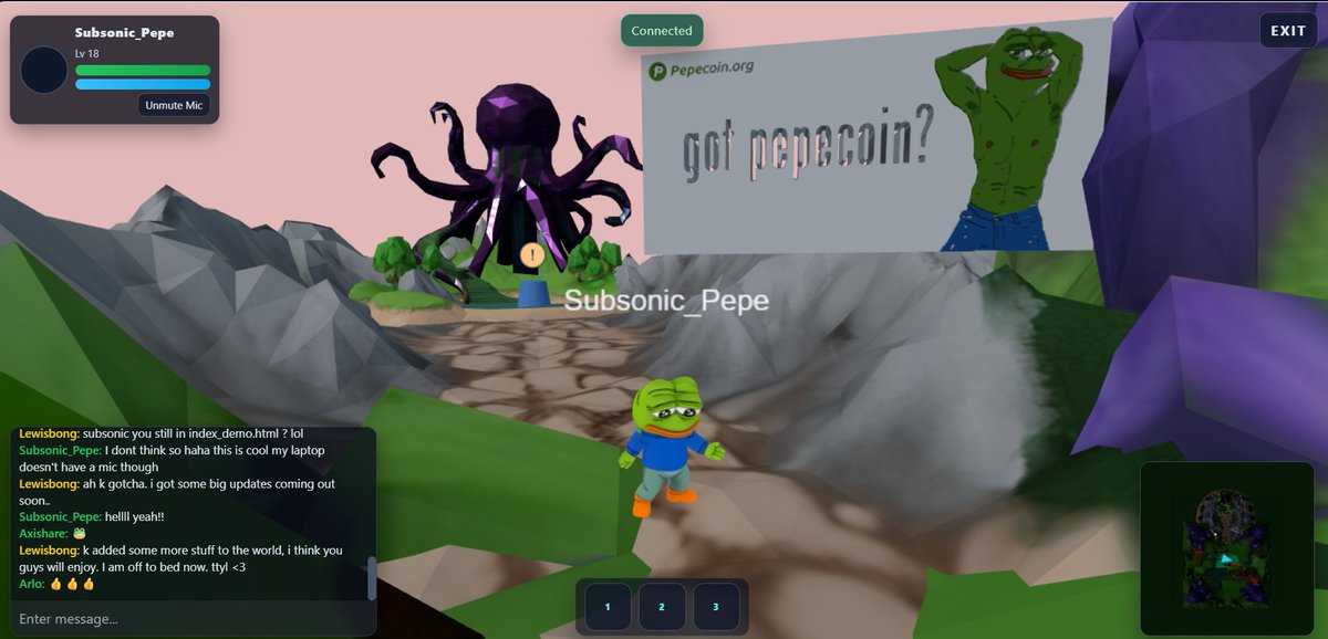 MrAddamz1's tweet image. I decided to hop over to ribbitraiders.com and check out the updates to The Pond. I gotta say, wow. @_lewisbong has put his heart and soul into this and he continues to every day! I can&apos;t wait to see it fully fleshed out 🔥🐸 @PepecoinNetwork