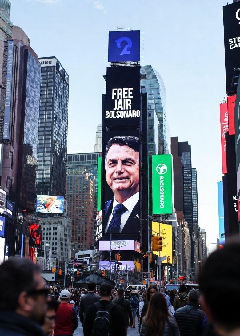 🌎Global Campaign for Release of Jair Bolsonaro 🗽
 
🇺🇲SET BOLSONARO FREE!
🇧🇷  LIBERTEM BOLSONARO!
🇪🇸  LIBEREN A BOLSONARO!
🇫🇷  LIBÉREZ BOLSONARO !
🇮🇹  LIBERATE BOLSONARO!
🇩🇪  BEFREIT BOLSONARO!
🇷🇺  ОСВОБОДИТЕ БОЛСОНАРУ!
🇨🇳  释放博索纳罗 !
🇯🇵  ボルソナロを解放せよ！
🇰🇷 볼소나로를