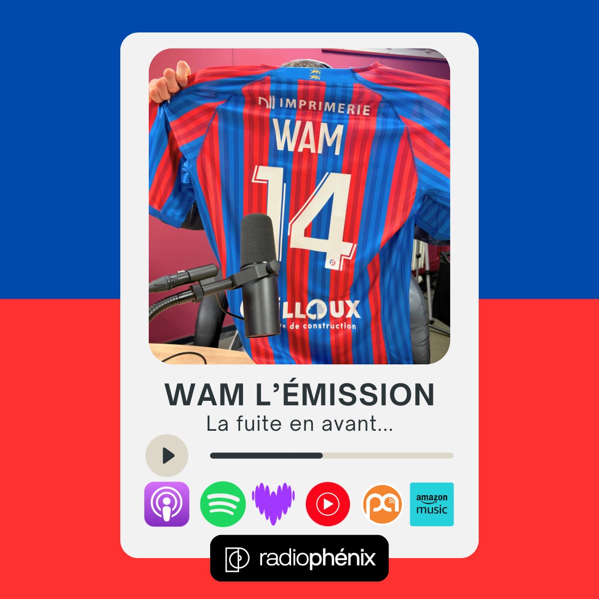 🎧 #Podcast #WAMlemission  
🔗 linktr.ee/wearemalherbe 
📔 Au sommaire : les débriefs des matchs contre <a href="/Bayeux_FC/">Bayeux FC</a> et <a href="/FBBP01/">F. Bourg-en-Bresse Péronnas 01</a>...et toute l'actu croustillante du <a href="/SMCaen/">Stade Malherbe Caen</a> !
📋 La compo : <a href="/jej91/">Jej</a>, <a href="/SteveSavidange/">Steve Savidange</a>, <a href="/titelive14/">.</a>, <a href="/seb_wam/">Seb 🤘🏻</a> et Renaud.