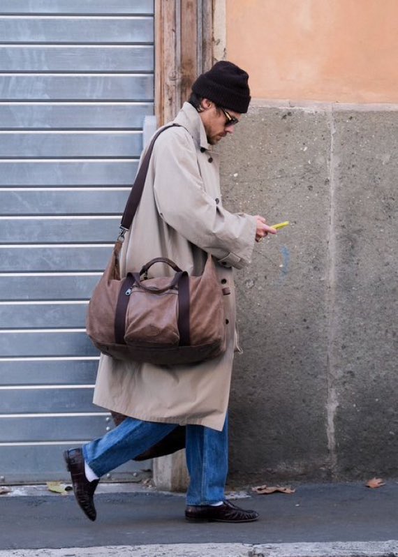 the bag aged with him im sobbing