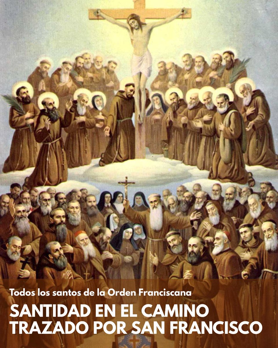capuchinosesp's tweet image. 📌 TODOS LOS SANTOS FRANCISCANOS

📜 La fiesta se celebra hoy porque, el 29 de noviembre de 1223, Honorio III confirmó solemnemente la Regla de san Francisco. Forma de vida que ha llevado a alcanzar la santidad a multitud de hombres y mujeres, de toda clase y condición.