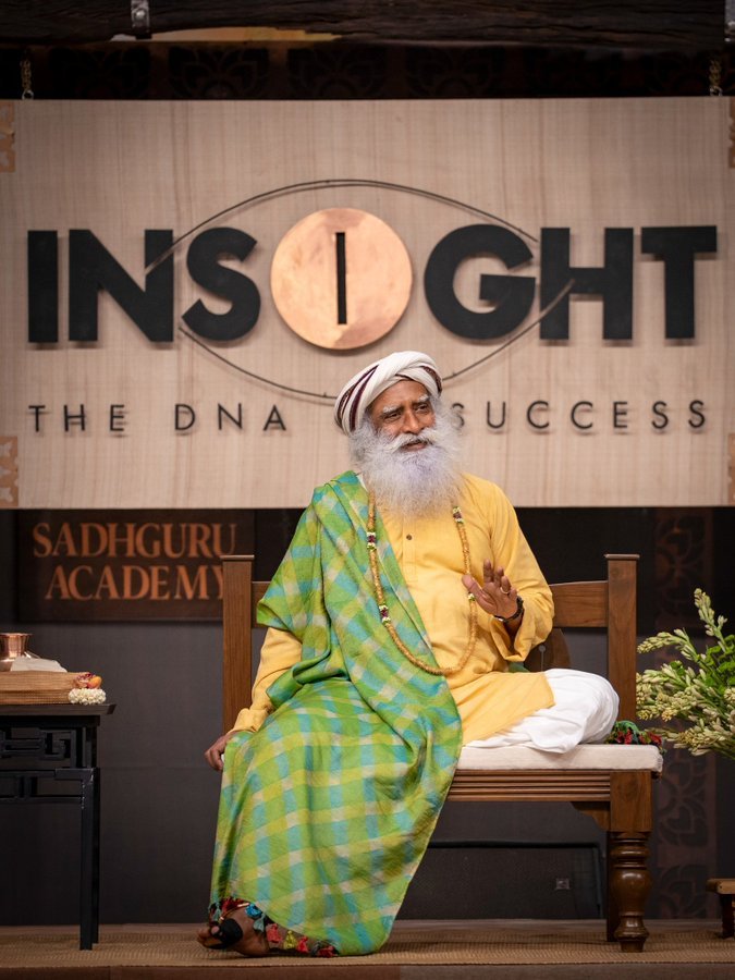 GayatriNalinde's tweet photo. The first thing you have to learn is to be agile. If you lose your agility in body and mind, it is downhill. -Sg #Insight2025 
@SadhguruAcademy https://t.co/kyVyD8xrdh