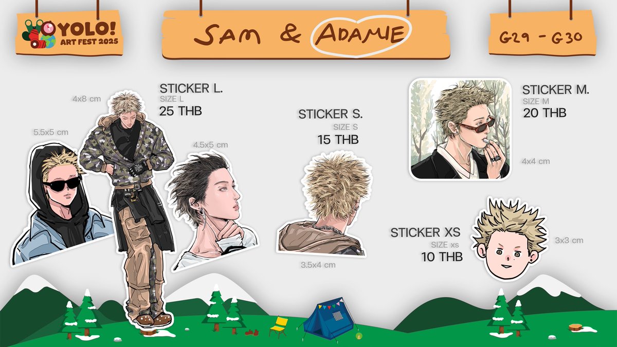 วันที่ 6 ธันวาคมนี้ เราไปออกบูธที่งาน
#YOLOARTFEST2025 น้า 
G29-G30 แวะมาหากันได้คับ 

ใครไม่สะดวกมาเจอรอรอบไปรได้เหมือนกันค่า