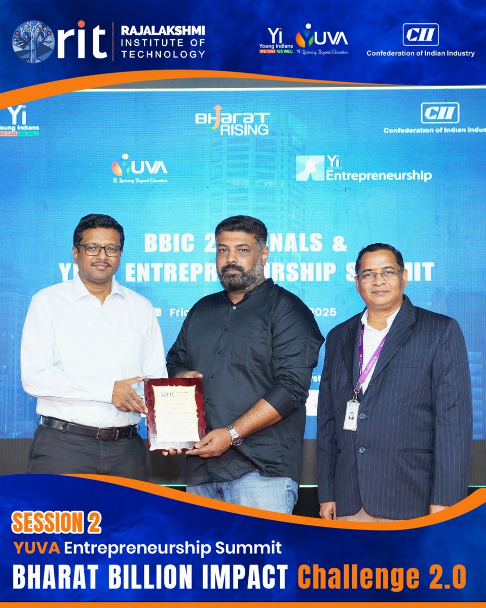 ritchennai44766's tweet photo. Resilience defines the entrepreneurs who go on to shape the future. In Session 2, Mr. Arun Nair, CEO of Startup Singam, shared powerful perspectives on navigating challenges and sustaining the startup spirit in a dynamic Bharat. https://t.co/ih7xeLxonP