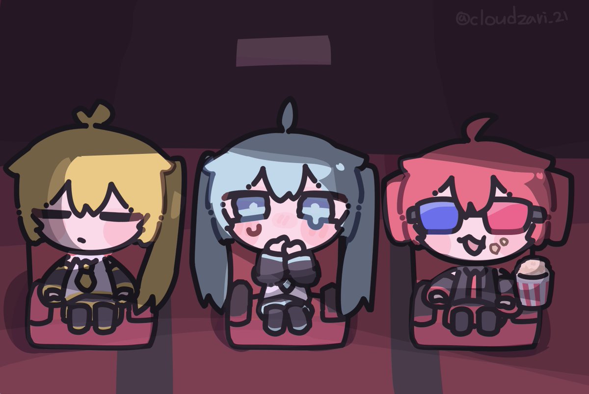 🎥🍿#亞北ネル #重音テト #初音ミク