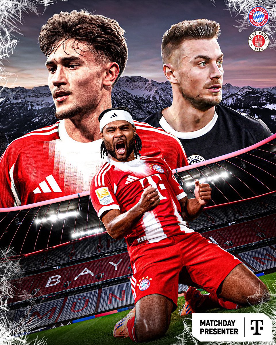 FCB_Zeitung_JP's tweet image. 𝘽𝙐𝙉𝘿𝙀𝙎𝙇𝙄𝙂𝘼 𝙈𝘼𝙏𝘾𝙃𝘿𝘼𝙔🔥

🆚 @fcstpauli 
🕰️ 23:30 Kick off
🏟️ Allianz Arena
📺 放送: DAZN
📣 解説: ミムラユウスケ/実況:安井成行

#FCBayern #FCBFCSP #packmas #MiaSanMia