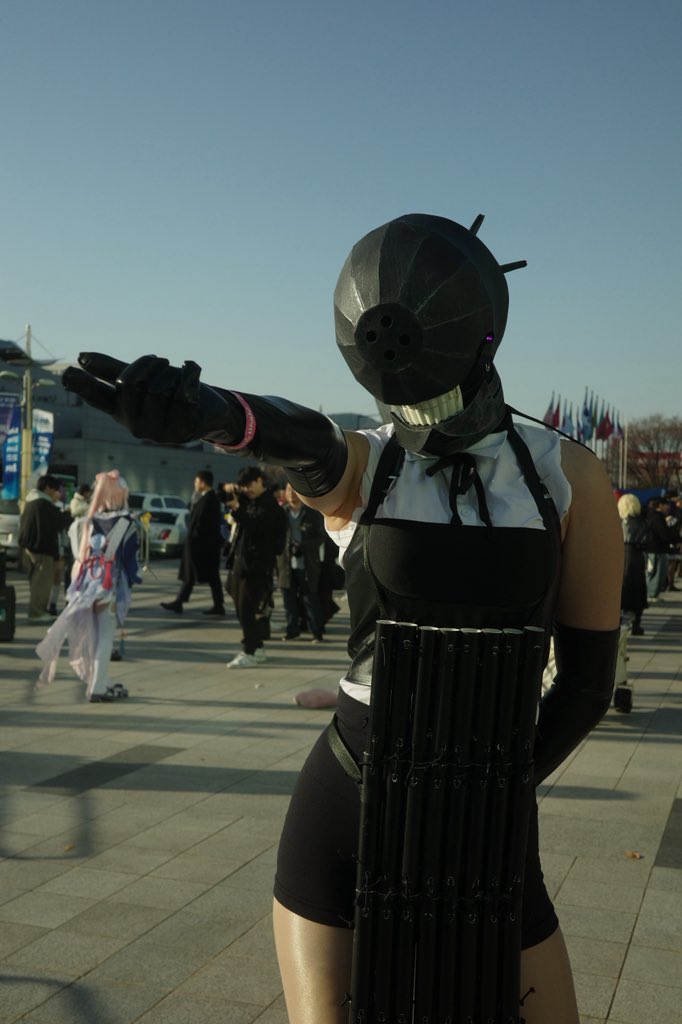 cbiskhtt's tweet image. 오늘 대코…폭탄의 악마로 갔는데 앞이 안보여서 너무 힘들었지만 사진요청이 생각보다 많이 와서 움직일 수가 없었슨..