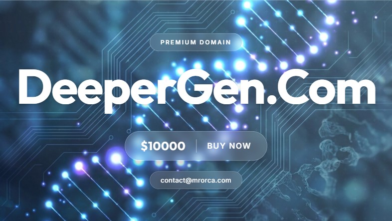 rareorca's tweet image. DeeperGen.Com is available 🧬
AI generation? deep learning? generative AI? this domain goes deeper

$10k | contact@mrorca.com

#DomainForSale #AI #GenerativeAI #DeepLearning #Tech #PremiumDomain #MachineLearning