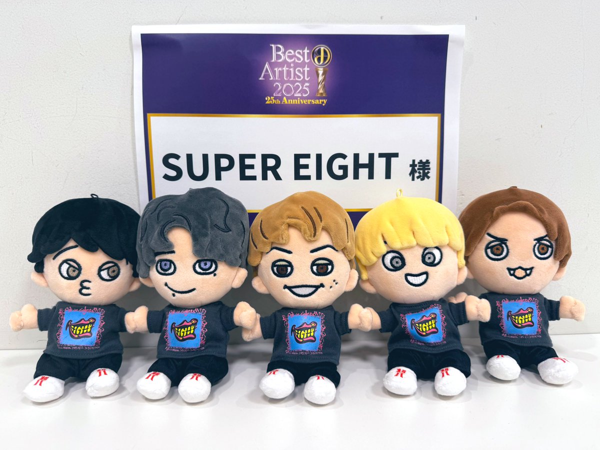本日生出演！ 🏆 #ベストアーティスト2025 🏆 ＼ #SUPER_EIGHT 出演