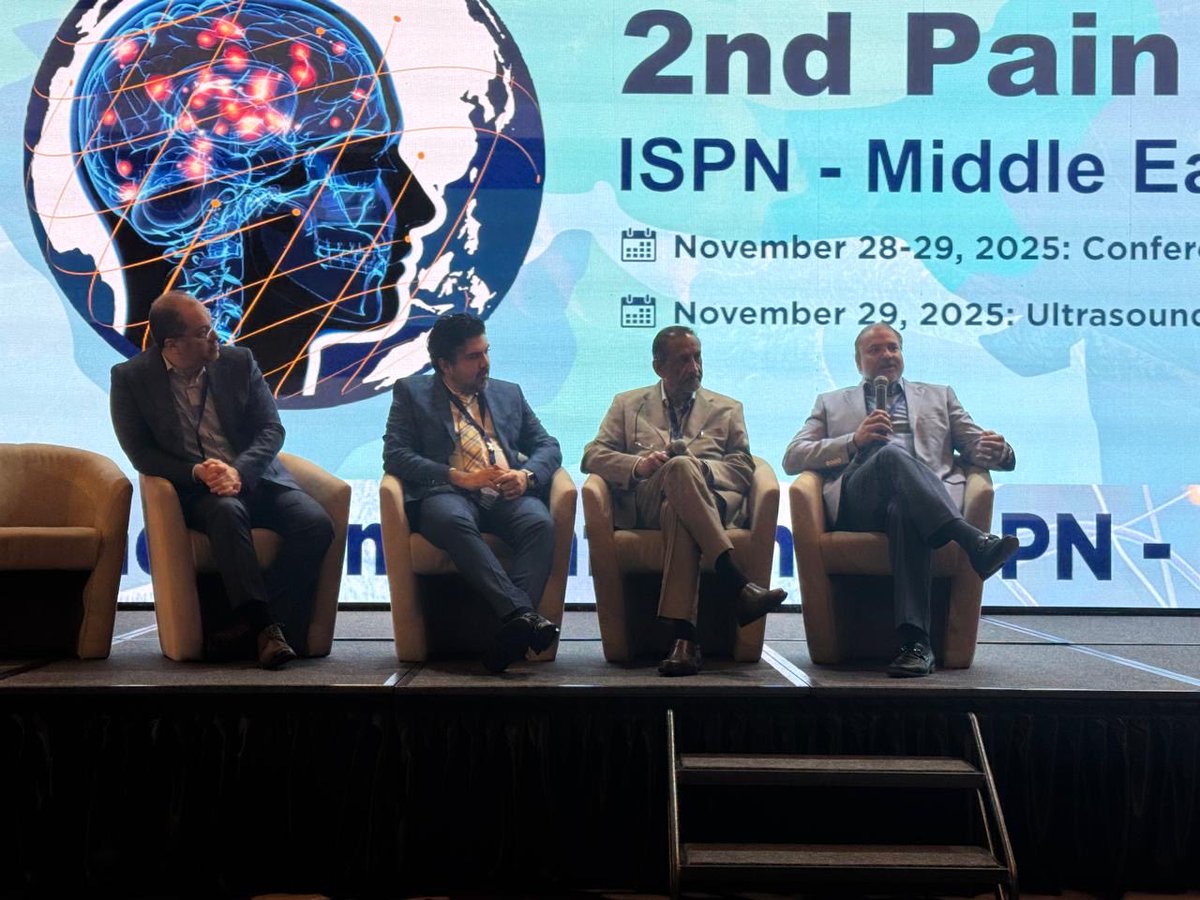 asterkawi's tweet photo. Our 2nd ISPN Middle East pain conference, in Abu Dhabi and Sharjah - UAE.
With more than 200 attendees over 3 days.
#ISPN2025 #painphysician #painmanagement https://t.co/3FtwpFEriS