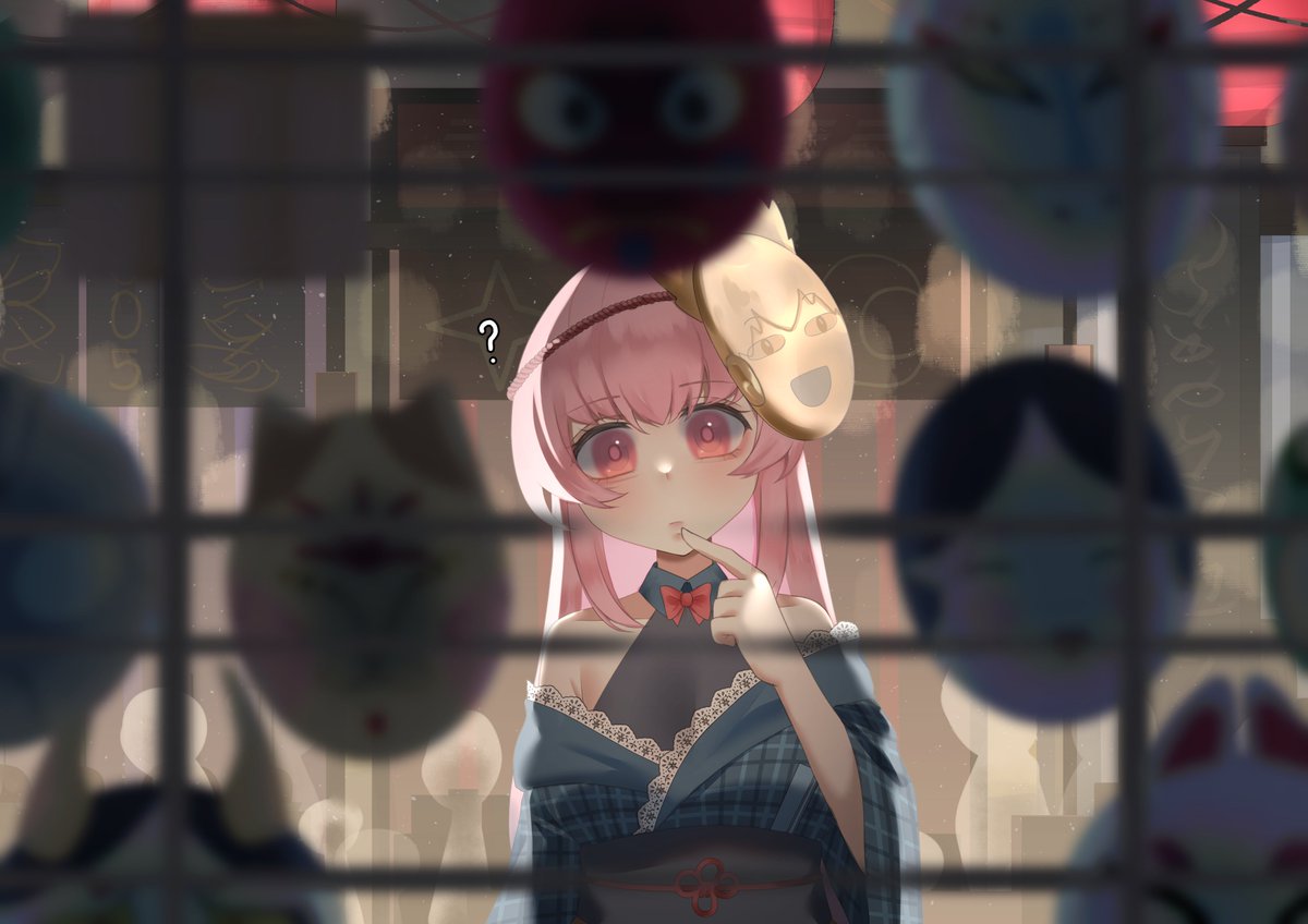 Replacing the hope mask with the Miko face seems funny 
#東方Project