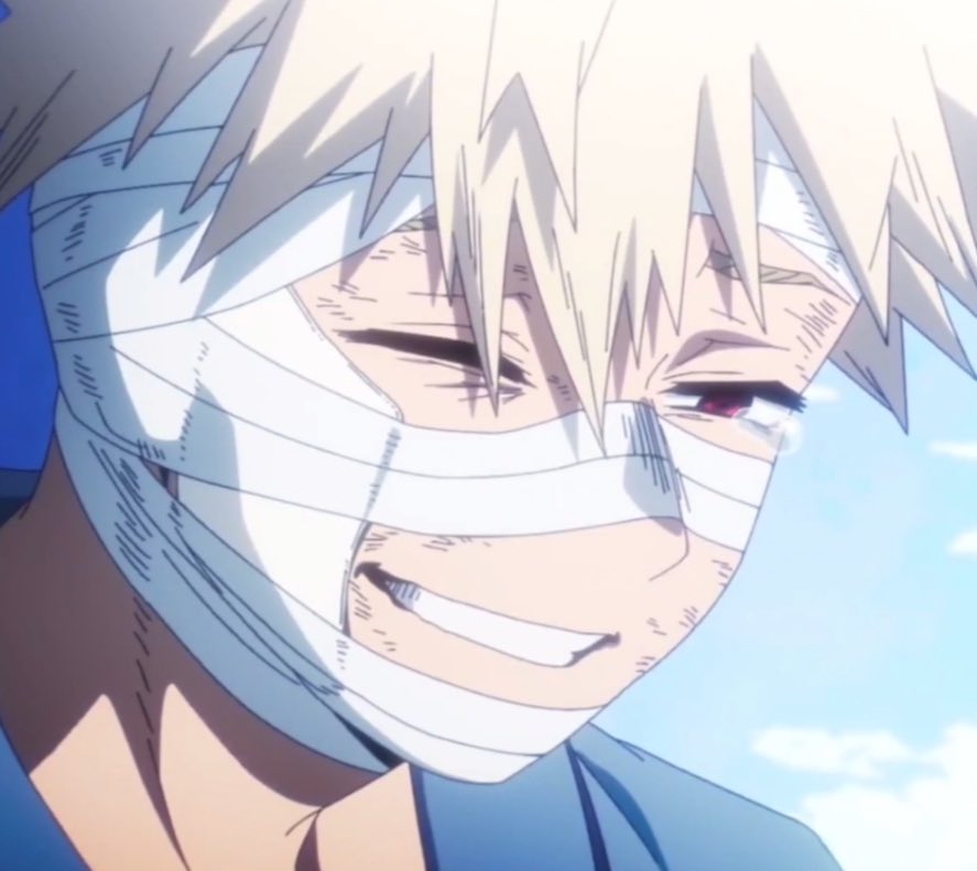 mitsuayalove's tweet image. katsuki is literally the prettiest crier