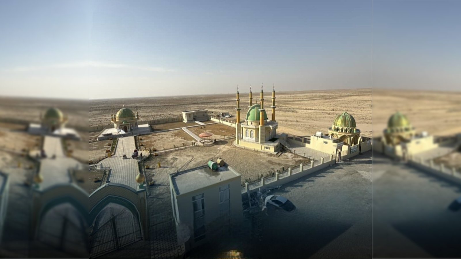 دشت لیلی؛ طالبان در بلخ مقبره های یادبود برای اعضای کشته شده خود ساختند