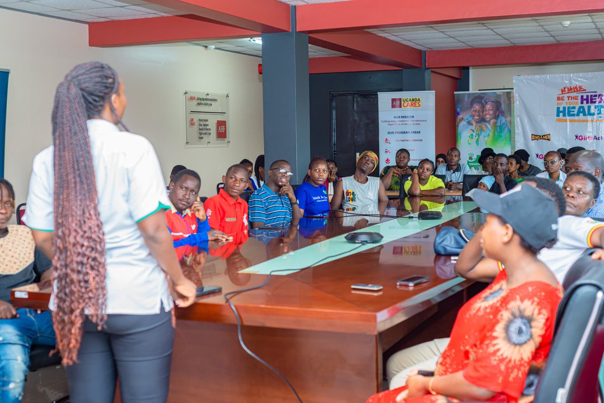 ahfugandacares's tweet photo. Happening now.
Youth are leading the charge in the
Pre-#WorldAIDSDay Youth Engagement &
#16DaysOfActivism2025 under the theme βBeera Safe, Beera Healthyβ raising strong voices against HIV & GBV.
#BeeraSafe
#EndHIV
#EndGBV
#YouthLead https://t.co/Z57p6gF6Fa