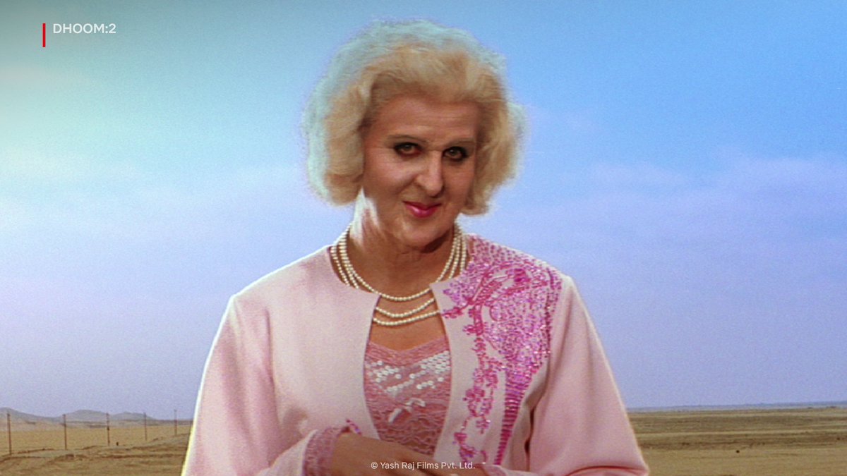 NetflixIndia's tweet image. “Dhoom:2 has an incredible cast” 
The cast: