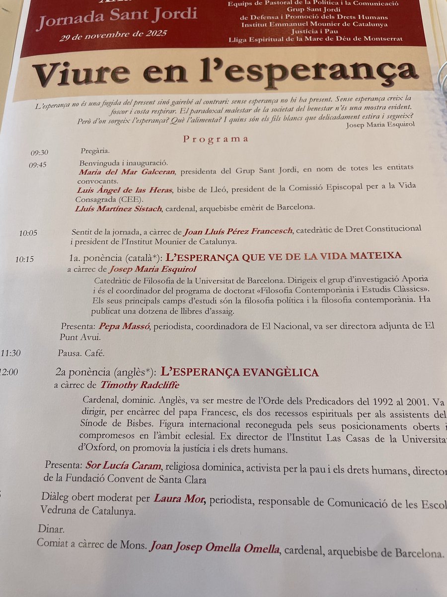 Cristianisme i Justícia tweet media