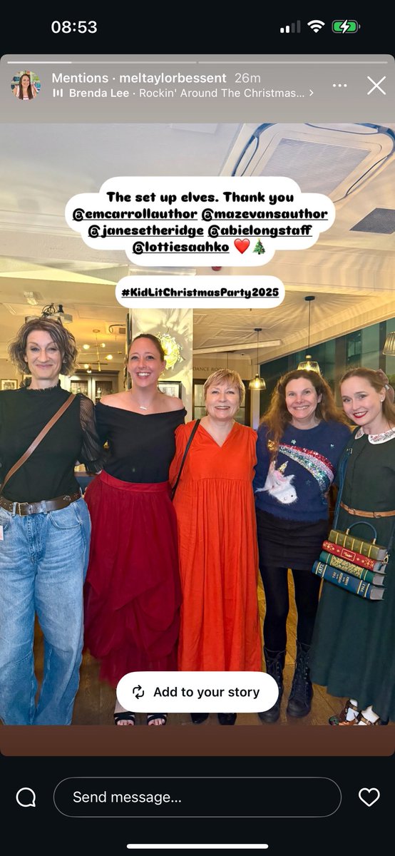 mazevansauthor's tweet image. Absolutely magical night at the Kidlit Xmas Party where I got to catch up with so many old chums and make many new ones. Organised superbly by @MelTBessent who is one of the brightest stars in our constellation - love her, loved it, love you all xxx