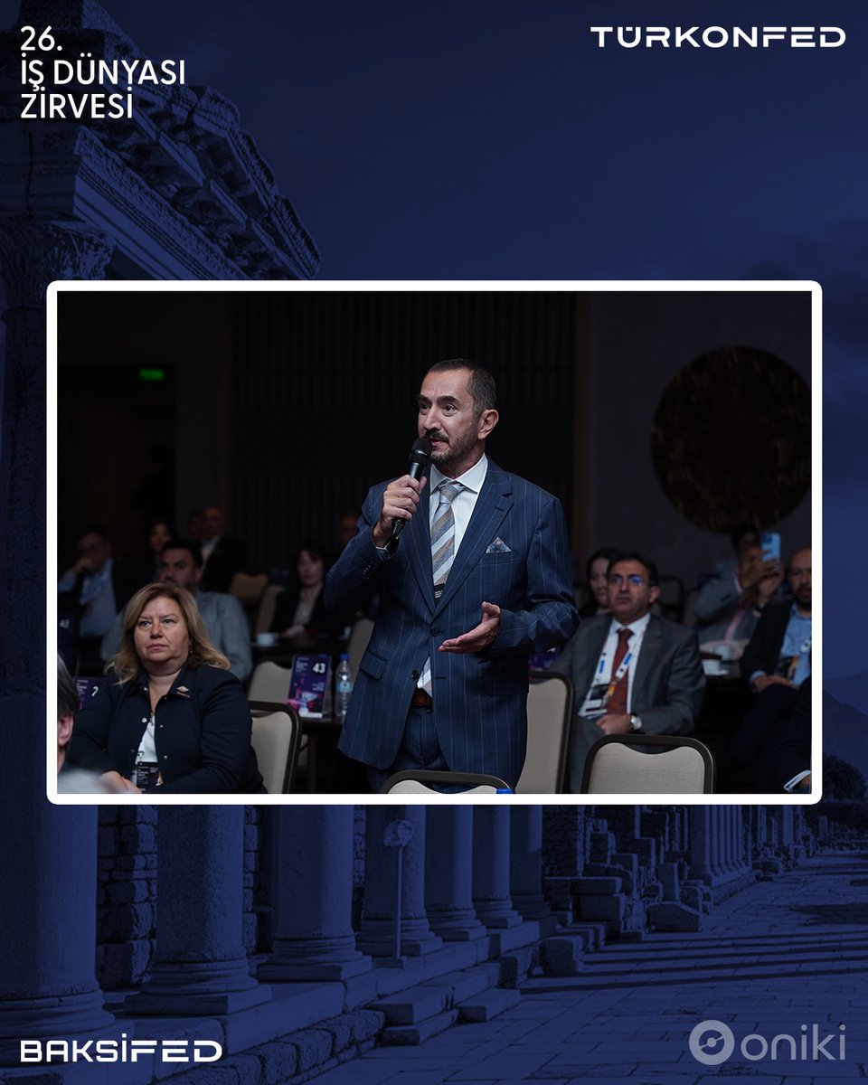 TÜRKONFED zirvelerinde sinerjiyi doruğa taşıyan Açık Kürsü, bu yıl da katılımcılarımızın kıymetli katkılarıyla, bizlere güçlü bir ortak akıl alanı açtı. 

TÜRKONFED Yönetim Kurulu Başkanı Süleyman Sönmez, TÜRKONFED Yüksek Danışma Kurulu Başkanı Sefa Targıt, BAKSİFED Yönetim