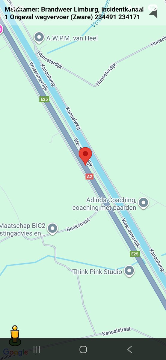 Zwaar verkeersongeval op A2 bij Hunsel