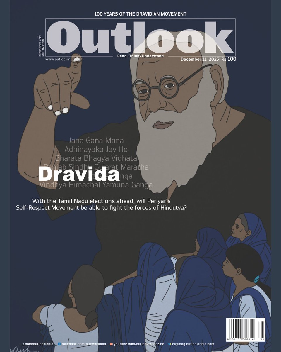 Outlookindia's tweet image. A 100 years ago, when the Rashtriya Swayamsevak Sangh (RSS) first began to imagine India as Hindu Rashtra, in the South, another movement based on dignity and opposed to gods who were used to perpetuate the caste system was emerging. Over the last 100 years, a lot has changed.…