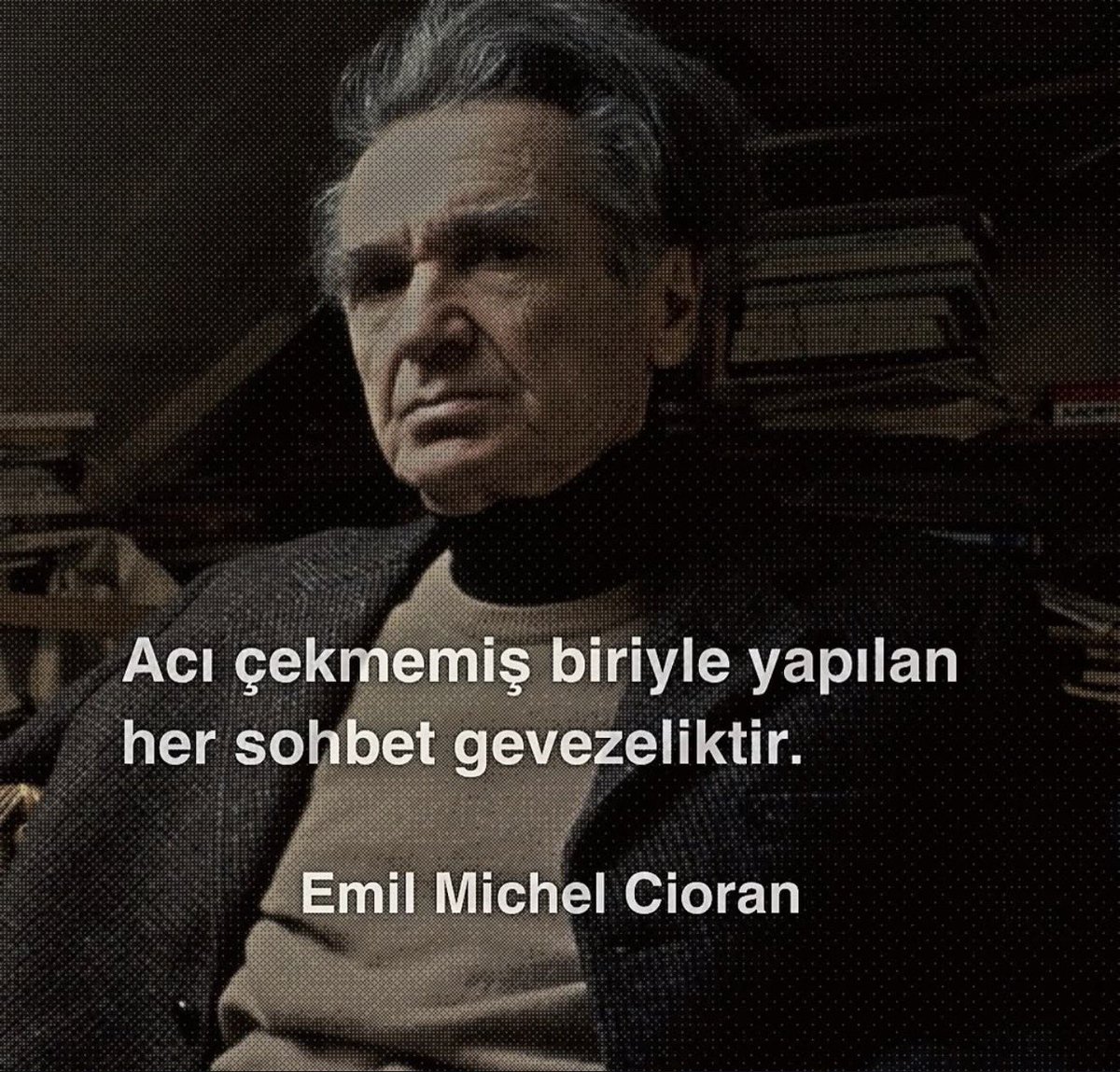 Gözüm gözünle denk gelince acılarımız konuştu.