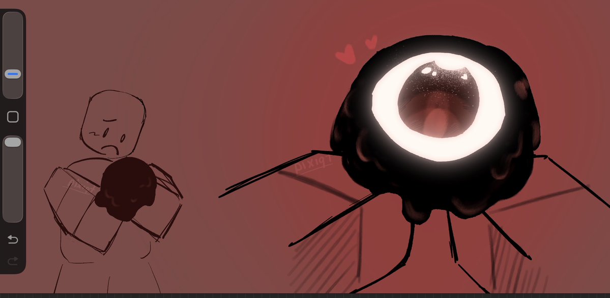 pixiqt's tweet image. feeling cuteness aggression because the second pic looks just like this to me

#robloxdoors