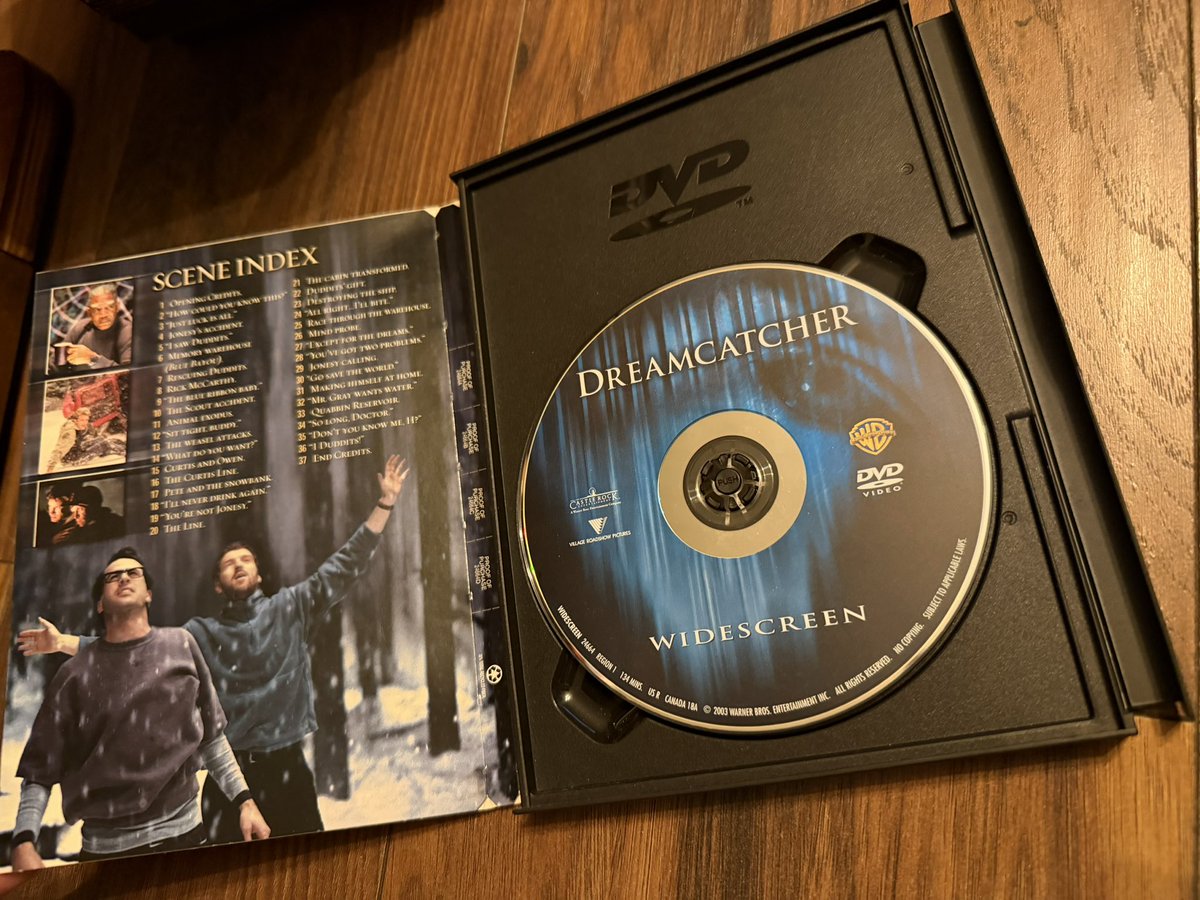 the4kCollectivE's tweet photo. Early Saturday afternoon movie. Can’t go wrong with some Morgan Freeman.
#PhysicalMedia #WarnerBros #CastleRock @_CastleRockEnt_ #LawrenceKasdan #StephenKing #Dreamcatcher @StephenKing #snapcase #snappercase https://t.co/HMsA7YVULn