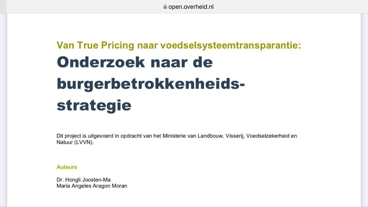 VegtDoor's tweet image. Een recent gepubliceerd rapport over de #Voedseltransitie en True Pricing (beprijzen).

Waar Samsom en Timmermans de Rechten van de Mens opzij schoven en uw huis gingen labelen en reguleren, wil men nu een andere levensbehoefte gaan labelen en reguleren…

#Voedseltransitie 
1/4