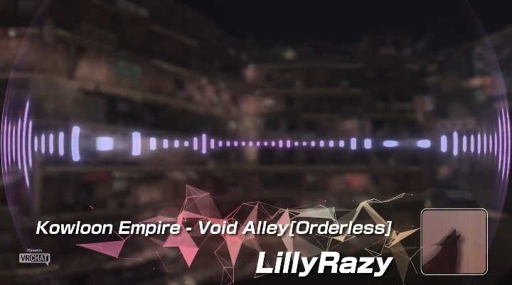 【告知】
12月6日開催のVket2025Winterにて、ワールド"九龍帝国 無秩序 / 
Kowloon Empire -(Orderless)"のワールドBGMを担当させていただきました！
来月開催です。お楽しみに！
#Vket2025Winter