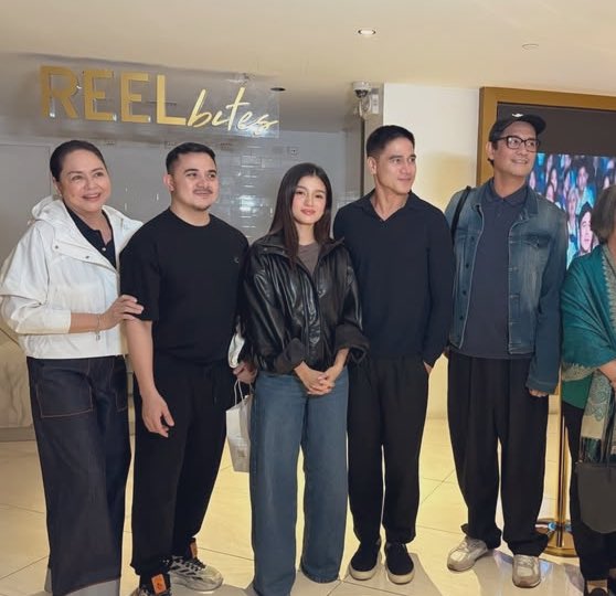 awww ms charo santos concio hosted a blockscreening for MGB in estancia, hi there pretty one! after her recording for ASAP #bellemariano