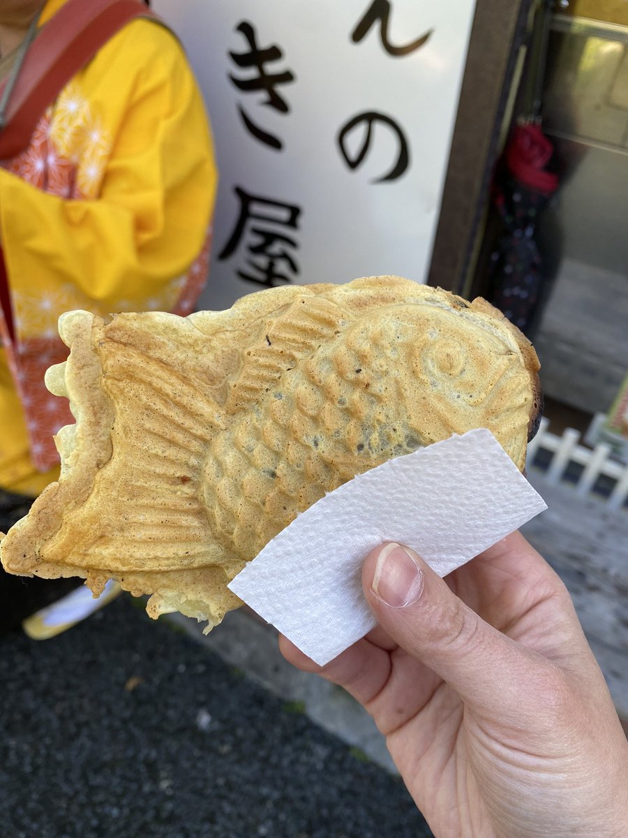 専用ページ　たい焼き丼様 オフショットでございます😎#のんちゃんのたい焼き屋 さんで、焼きたて