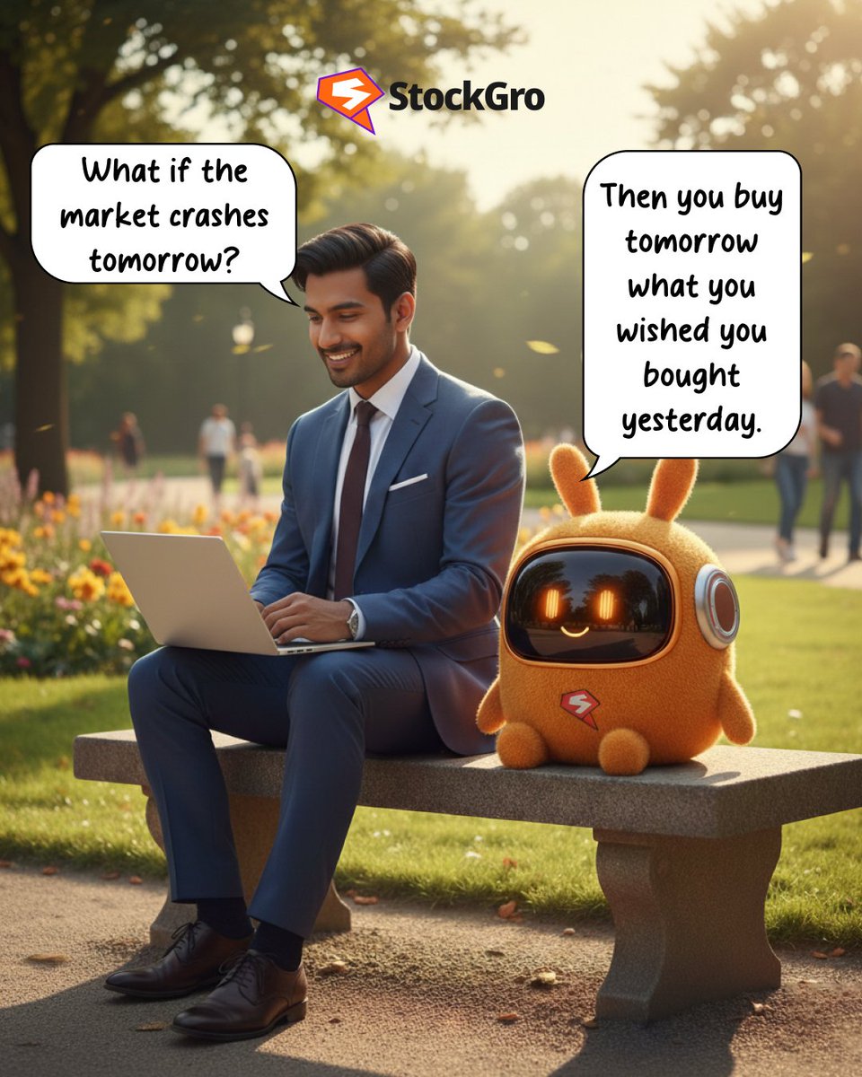 stockgro's tweet photo. Crashes test portfolios, Discipline builds them.
#stockgro #finance #investing #money #trading #investment #personalfinance https://t.co/LvI041dz2T