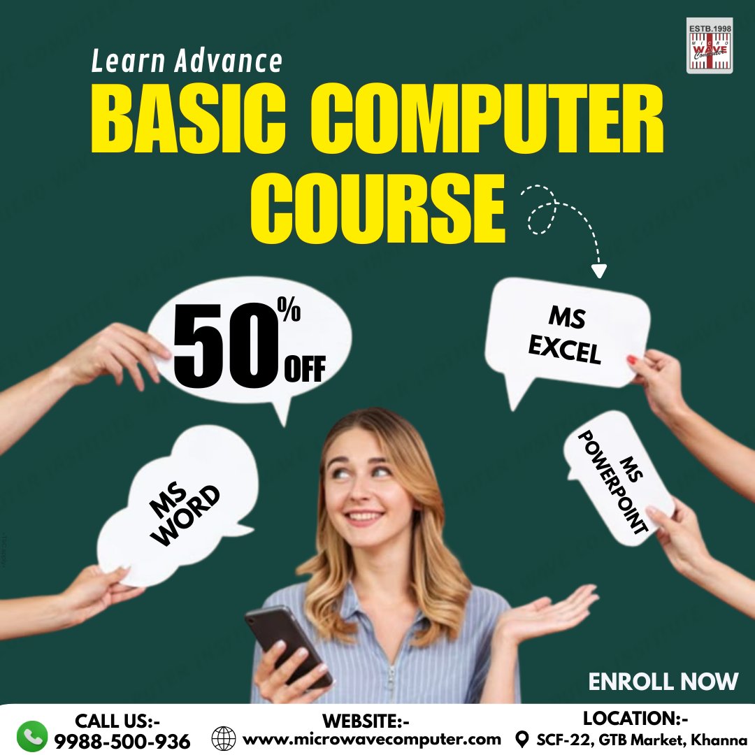 LalkaKiran's tweet image. A basic computer course introduces fundamental skills like operating a computer, using the internet, and managing files.

#basiccomputercoursenearme #basiccomputercourseinkhannA #bestcomputertraininginstitutenearme